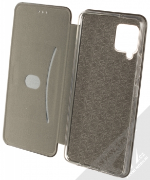 1Mcz Elegance Book flipové pouzdro pro Samsung Galaxy A42 5G černá (black) otevřené