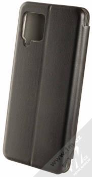1Mcz Elegance Book flipové pouzdro pro Samsung Galaxy A42 5G černá (black) zezadu