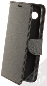 1Mcz Fancy Book flipové pouzdro pro LG K61 černá (black)