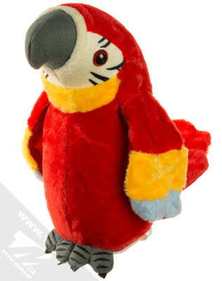 1Mcz Gh006 Interaktivní mluvící papoušek červená (red)