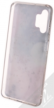 1Mcz Gold Glam Galaxie TPU ochranný kryt pro Samsung Galaxy A32 5G tmavě modrá růžová (dark blue pink) zepředu