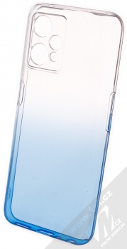 1Mcz Gradient TPU ochranný kryt pro Realme 9 5G, Realme 9 Pro průhledná modrá (transparent blue)