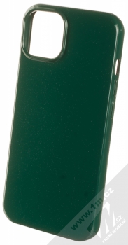 1Mcz Jelly TPU ochranný kryt pro Apple iPhone 13 tmavě zelená (forest green)