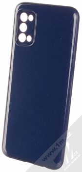 1Mcz Jelly TPU ochranný kryt pro Samsung Galaxy A03s tmavě modrá (navy blue)