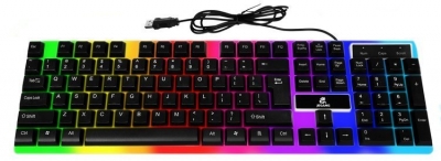1Mcz JK-922 herní klávesnice s LED podsvícením černá (black)