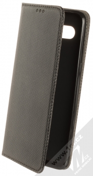 1Mcz Magnet Book Color flipové pouzdro pro LG K61 černá (black)