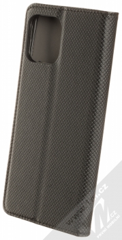 1Mcz Magnet Book Color flipové pouzdro pro Motorola Moto G100 černá (black) zezadu