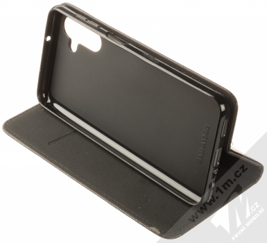 1Mcz Magnet Book Color flipové pouzdro pro Samsung Galaxy A13 5G černá (black) stojánek