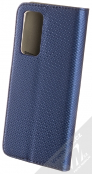 1Mcz Magnet Book flipové pouzdro pro Huawei P40 tmavě modrá (dark blue) zezadu