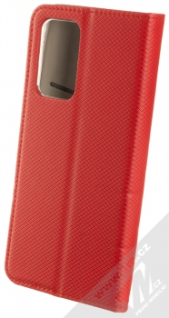 1Mcz Magnet Book flipové pouzdro pro Realme GT Neo 2 červená (red) zezadu
