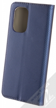 1Mcz Magnet Book flipové pouzdro pro Xiaomi Poco F3 tmavě modrá (dark blue) zezadu