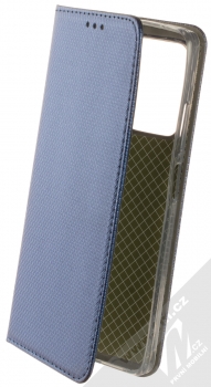 1Mcz Magnet Book flipové pouzdro pro Xiaomi Redmi Note 12 Pro Plus tmavě modrá (dark blue)