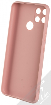 1Mcz Matt Skinny TPU ochranný silikonový kryt pro Realme 7i světle růžová (powder pink) zepředu
