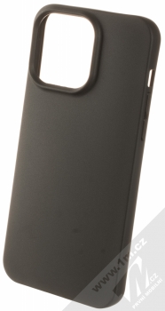 1Mcz Matt TPU ochranný silikonový kryt pro Apple iPhone 14 Pro Max černá (black)