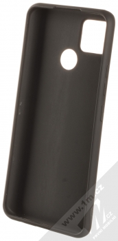 1Mcz Matt TPU ochranný silikonový kryt pro Realme 7i černá (black) zepředu