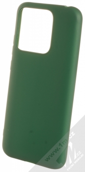 1Mcz Matt TPU ochranný silikonový kryt pro Xiaomi Redmi 10A tmavě zelená (forest green)