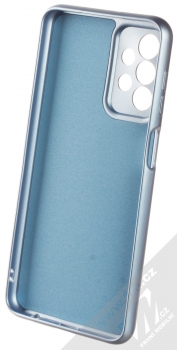 1Mcz Metallic TPU ochranný kryt pro Samsung Galaxy A23, Galaxy A23 5G modrá (blue) zepředu