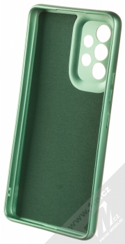 1Mcz Metallic TPU ochranný kryt pro Samsung Galaxy A53 5G zelená (green) zepředu
