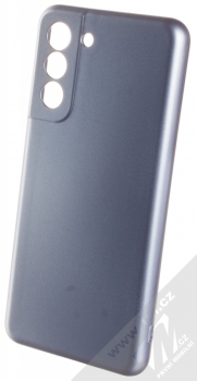 1Mcz Metallic TPU ochranný kryt pro Samsung Galaxy S21 FE modrá (blue)