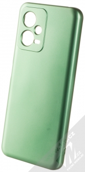 1Mcz Metallic TPU ochranný kryt pro Xiaomi Redmi Note 12 5G, Poco X5 zelená (green)