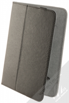 1Mcz Orbi Klasik flipové pouzdro pro tablet od 7 do 8 palců černá šedá (black grey)