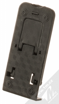 1Mcz Plastic Fold univerzální skládací stojánek černá (black) složené zezadu
