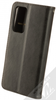 1Mcz Porter Book flipové pouzdro pro Huawei P40 černá (black) zezadu