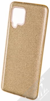 1Mcz Shining TPU třpytivý ochranný kryt pro Samsung Galaxy A42 5G zlatá (gold)