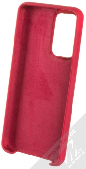 1Mcz Silicone ochranný kryt pro Samsung Galaxy A33 5G malinově růžová (raspberry pink) zepředu