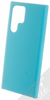 1Mcz Silicone ochranný kryt pro Samsung Galaxy S22 Ultra 5G chrpově modrá (cornflower blue)