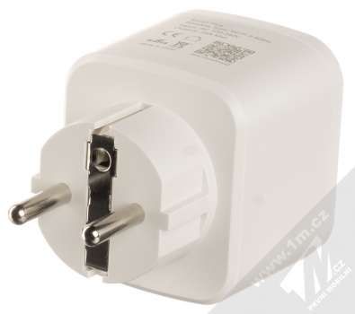 1Mcz Smart Plug dálkově ovládaná zásuvka bílá (white) zezadu