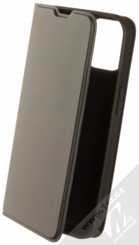 1Mcz Soft Book flipové pouzdro pro Apple iPhone 15 černá (black)