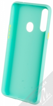 1Mcz Solid TPU ochranný kryt pro Samsung Galaxy A20s mátově zelená (mint green) zepředu