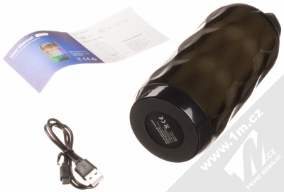 1Mcz SP-004 Disco Led Bluetooth reproduktor se světelnými efekty černá (black) balení