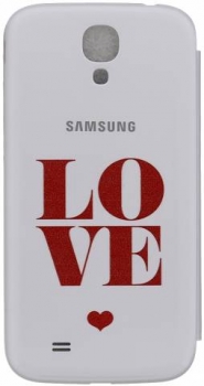 Samsung ENMSVLOVE-EF-FI950BWEGWW Love Bianca Samsung Galaxy S4 zezadu