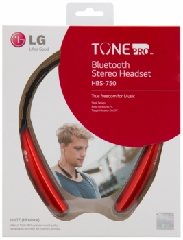 LG HBS-750 Tone Pro Bluetooth Stereo headset krabička