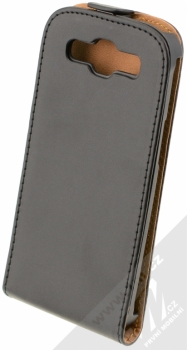 ForCell Slim2 Flip otevírací pouzdro pro Samsung Galaxy S III černá (black) šikmo zezadu
