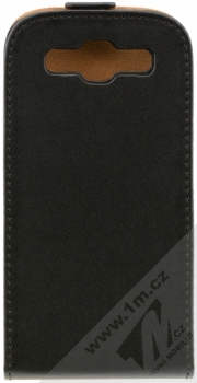 ForCell Slim2 Flip otevírací pouzdro pro Samsung Galaxy S III černá (black) zezadu