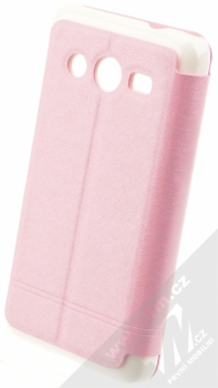 Kalaideng Iceland flipové pouzdro pro Samsung Galaxy Core 2 růžová (pink) zezadu