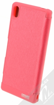 Goospery Wow Window flipové pouzdro pro Sony Xperia Z3, Xperia Z3 Dual růžová (pink) zezadu