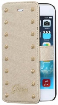 Guess Studded Apple iPhone 6 Plus cream