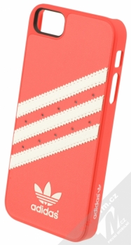 Adidas Hard Case Moulded ochranný kryt pro Apple iPhone 5, iPhone 5S, iPhone SE (B36830) červeno bílá (red white)