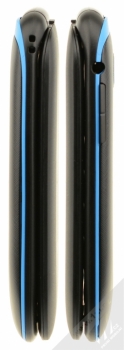 ALIGATOR V400 SENIOR černo modrá (black blue) zboku