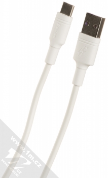 Baseus Double-Ring Cable USB kabel s USB Type-C konektorem (CATSH-B02) bílá (white)