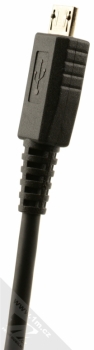BlackBerry ASY-46444-002 originální nabíječka do sítě s USB výstupem + BlackBerry ASY-51800-001 originální USB kabel s microUSB konektorem černá (black) konektor microUSB