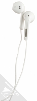 Blue Star Type-C Headset sluchátka s mikrofonem, ovladačem a USB Type-C konektorem bílá (white) sluchátka