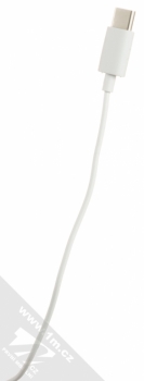 Blue Star Type-C Headset sluchátka s mikrofonem, ovladačem a USB Type-C konektorem bílá (white) USB Type-C konektor