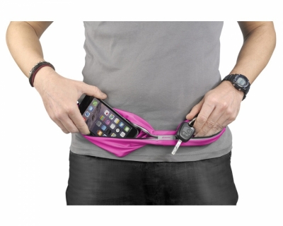 CellularLine Waistband Running elastické sportovní pouzdro na pas pro mobilní telefon, mobil, smartphone