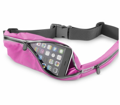 CellularLine Waistband Running elastické sportovní pouzdro na pas pro mobilní telefon, mobil, smartphone