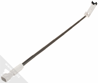 CellularLine Compact Bluetooth Selfie Stick teleskopická tyč, držák do ruky s bezdrátovým tlačítkem spouště přes Bluetooth bílá (white) maximální délka